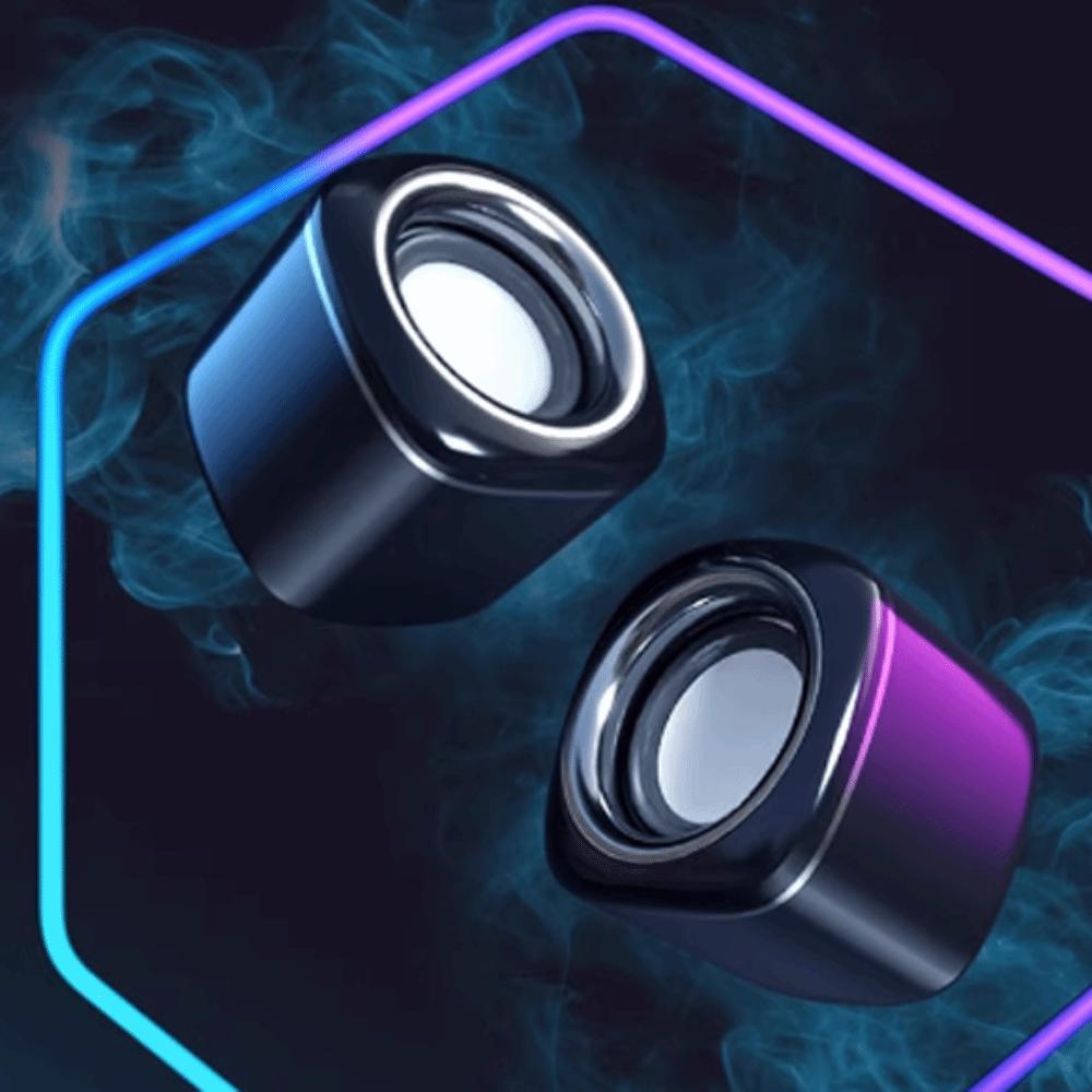 AUX Audio Wired Small Speaker High Volume Stereo Mini Speaker Speaker Wired  Phone/Pad/PC/Computer