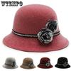 Women's Verstaile Casual Retro Elegant Top Hats Women's Autumn Winter Cold-proof Windproof Warm Solid Color Hats