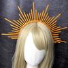 Jugendliche Schüler Halloween Haarband mit Sonnenstrahlen Stacheln Cosplay Engel Heilige Form Stachel-Haarbänder Auftritte Haarreifen