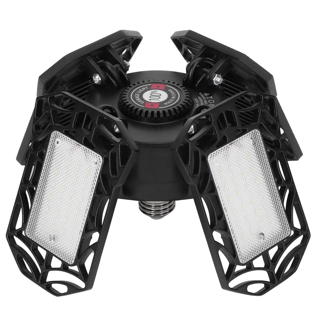 120W 96LED Mining Lamp E26/E27 Folding Ultra Bright Garage Light IP65 Waterproof 85-265V