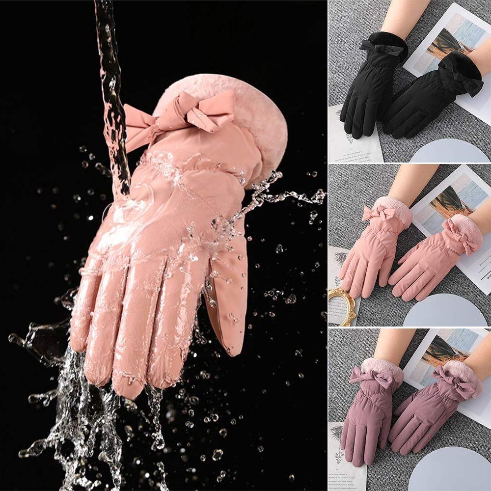 Touch Screen Windproof Cold Gloves Fleece Cold Weather Gloves  Riding Skiing Motorcycle