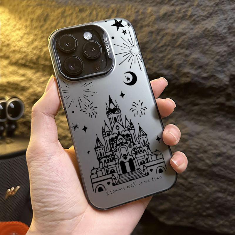 Firework Castle Pattern Shockproof Phone Case For  Mi 11 Lite 5G 14 13T 13 12T 12X Poco F5 X5 X6 M6 Pro Hard Matte Cover