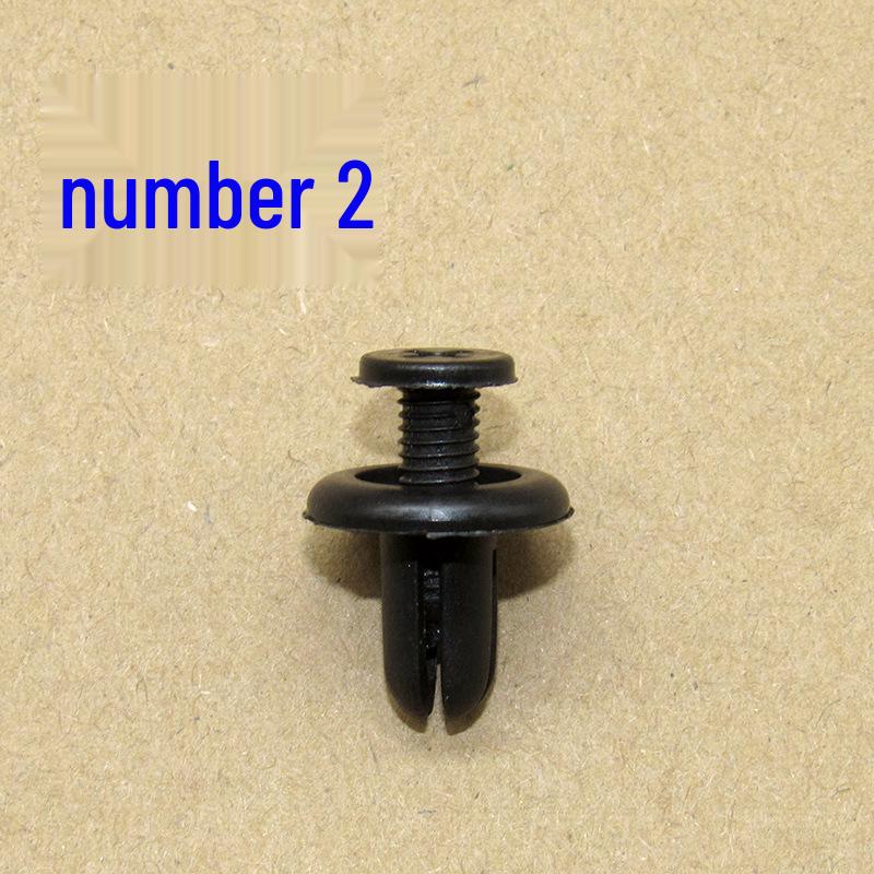 General Motors Plastic Expansion Clip for Mudguard, Fender, Trunk Liner, Bumper, and Grille.