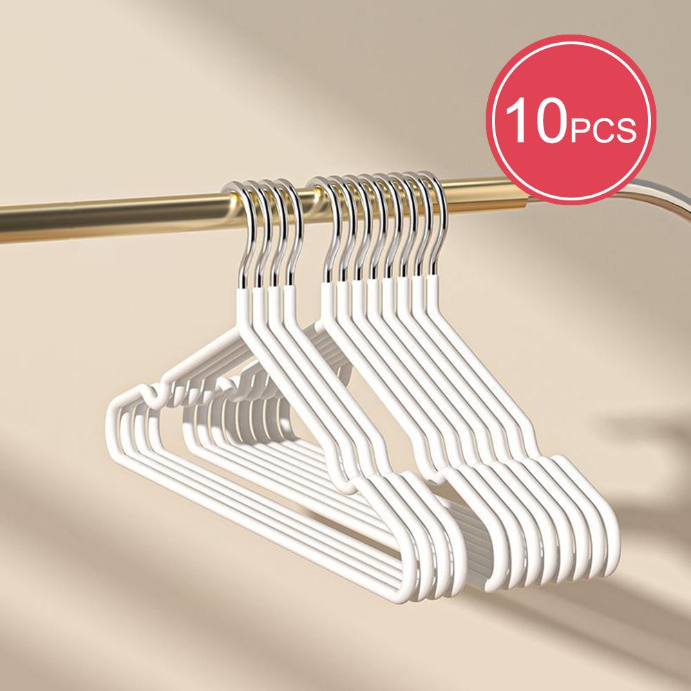 Non Slip Drying Hangers Non Marking Clothes Hangers for Home Use Metal Thick Clothes Hangers Storage Bedrooms Wardrobes Adult