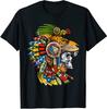 New Limited Skull Jaguar Warrior Aztec Mask Ancient Mayan Mythology T-Shirt