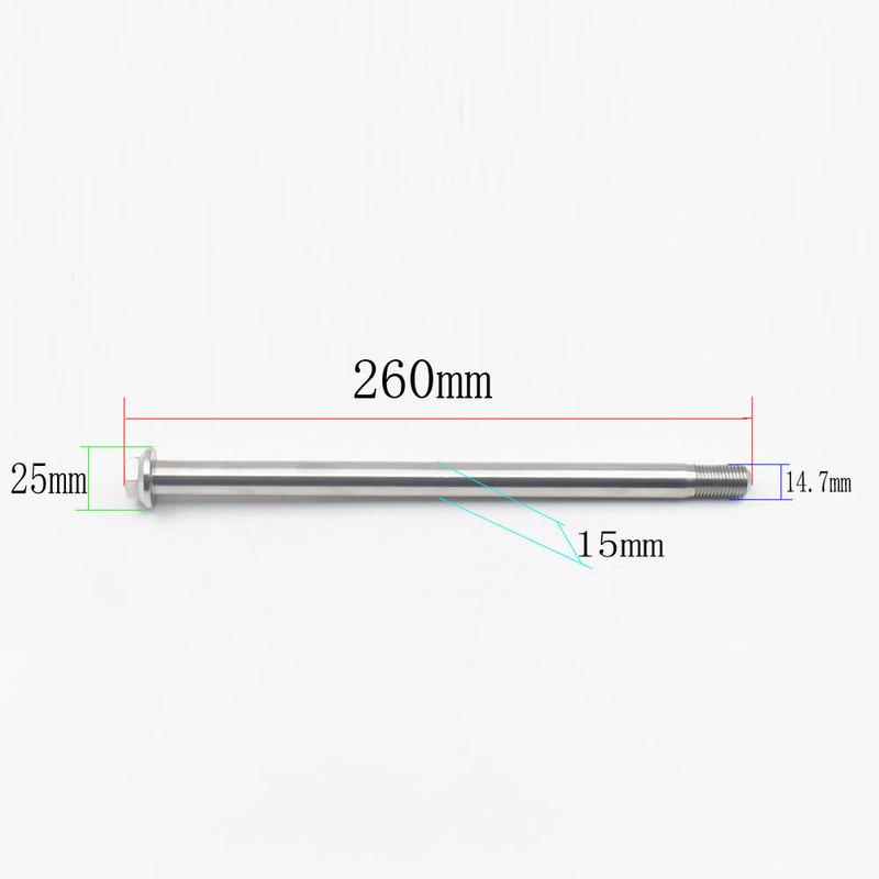 Motorcycle Front Wheel Axle for Yamaha YZF-R3 / R3 / MT-03 Front Wheel Rim Middle Axle Replacement Spare Parts