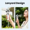 Soccer Handheld Fan, Mini USB Portable Fan with 199 Speeds, Football Shape Cooling Fan for Game Day, Sports Fan Gift