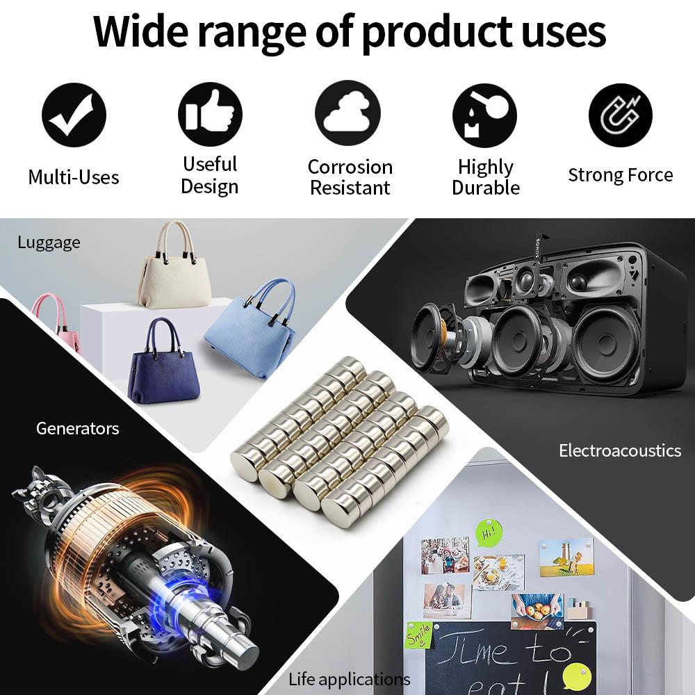 10x5mm Super Strong Neodymium Magnet N35 NdfeB Permanent Magnetic Imanes Round Powerful Magnets Refrigerator