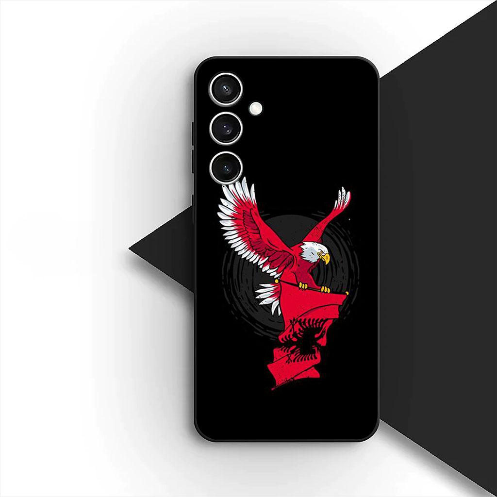 Albanians Red Albania Flag Phone Cover for Motorola Moto Edge 70 60 Fusion NEO Pro G Stylus G56 G96 G04 G05 20 Soft Case