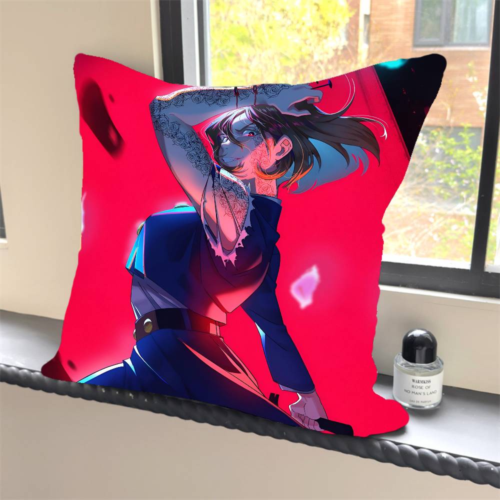 Kugisaki Nobara Anime Pillow Case Square Pillow Bedroom Sofa Leisure Comfort Cushion Car Home Decoration