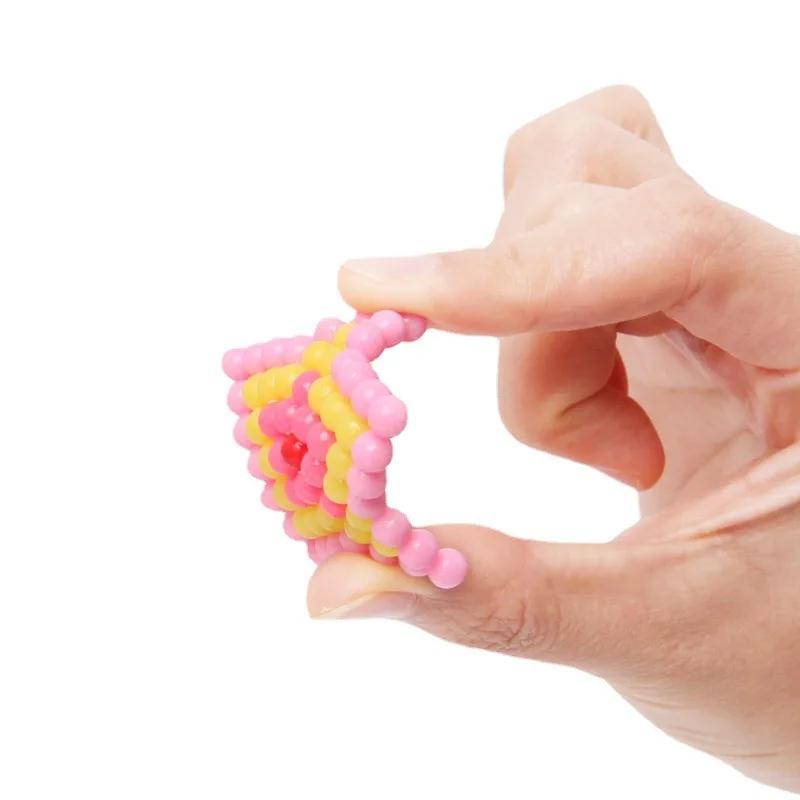 5mm Magic Water Beads 3D DIY for Children Puzzle Kids learning and Educational Toys Boys Girls Gifts Montessori Aquamosaic Set