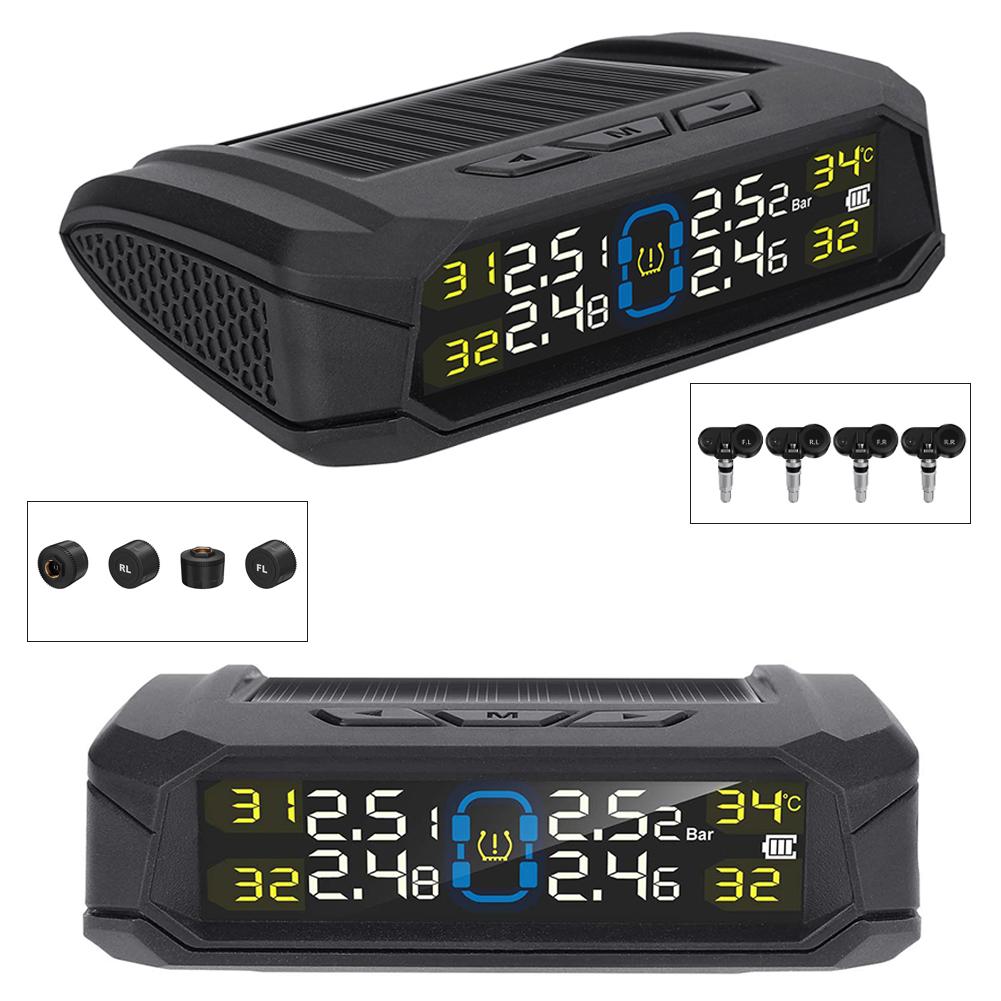 Convenient High Quality New Practical Replacement Detector Pressure Part Solar Energy Tire Tire Pressure Wireless Car