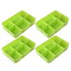 4-Layer Transparent Storage Box Large Capacity Home Storage Box Plastic Container Rack Miscellaneous Box Convenient Supplies New