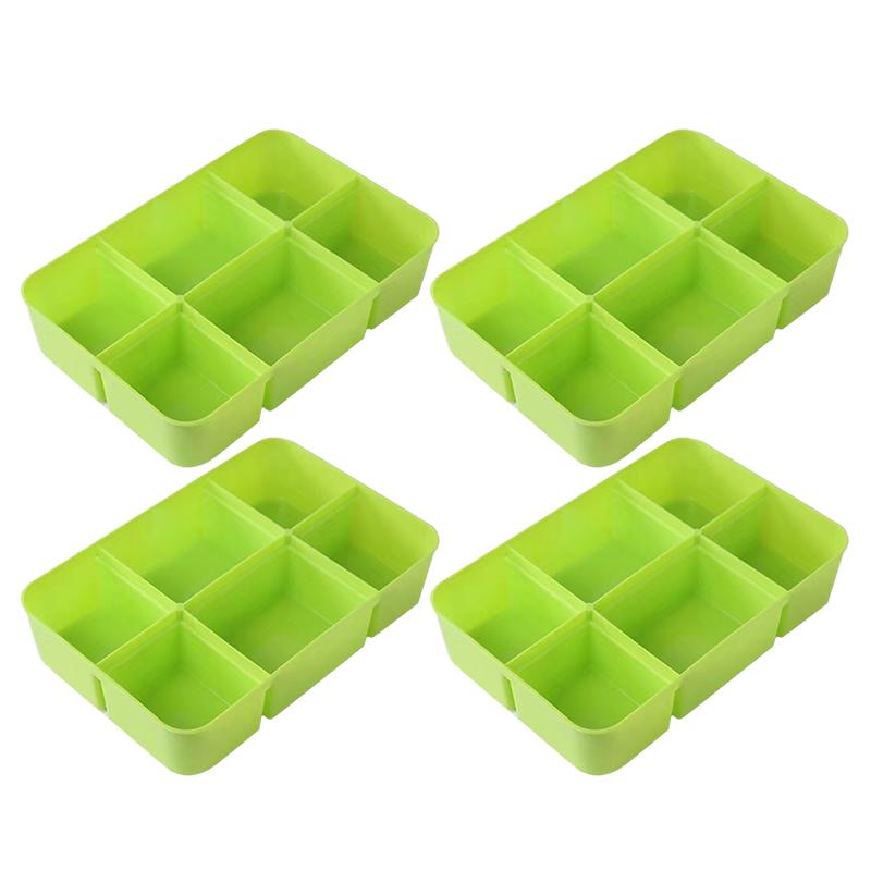 4-Layer Transparent Storage Box Large Capacity Home Storage Box Plastic Container Rack Miscellaneous Box Convenient Supplies New