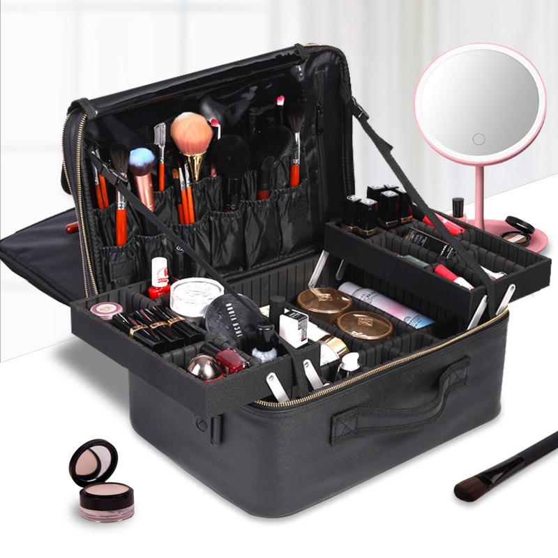 Professional Large Capacity Makeup & Tool Storage Bag Oxford Fabric