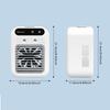 Portable Water Cooled Air Cooler Fan Mini Desk Air Conditioner USB Rechargeable Spray Humidifier Misting Fan With Ice Box