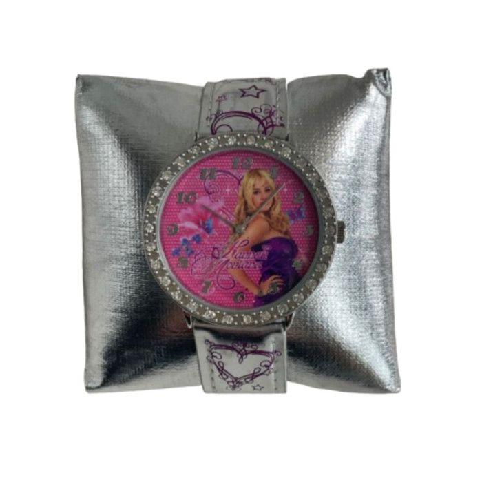 Coffret montre Disney hannah montana argent - Couleur:Gris anthracite Taille:Taille Unique - Gris anthracite