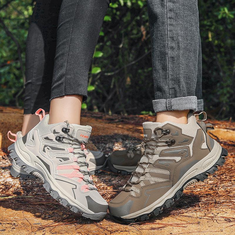 Neue Wanderschuhe Unisex Outdoor Wandersport Schuhe Campingstiefel Damen Wasserdichte Wanderschuhe Rutschfeste Wander-Knöchelschuhe