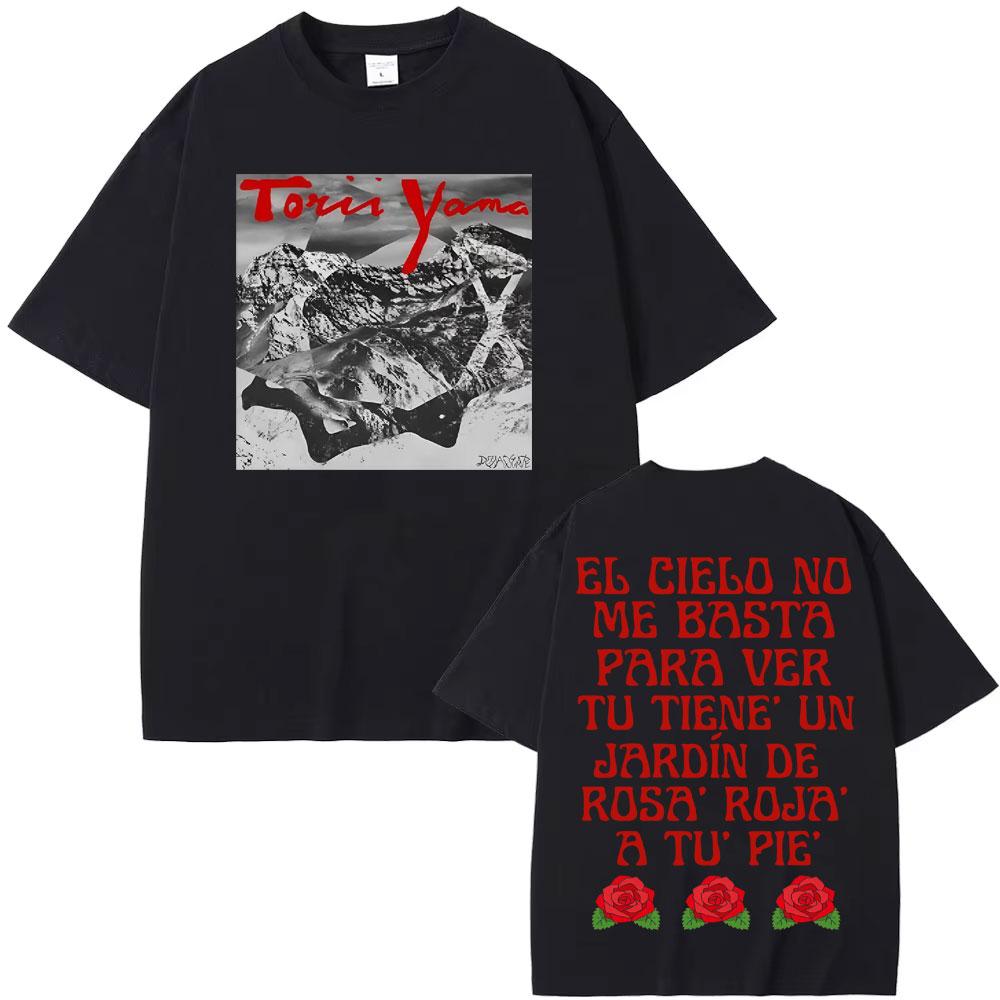 Dellafuente Rapper Album Tour 2025 Mens  Womens Tshirts Hip Hop Punk Harajuku Gothic Top Extra Large Cotton Tshirt