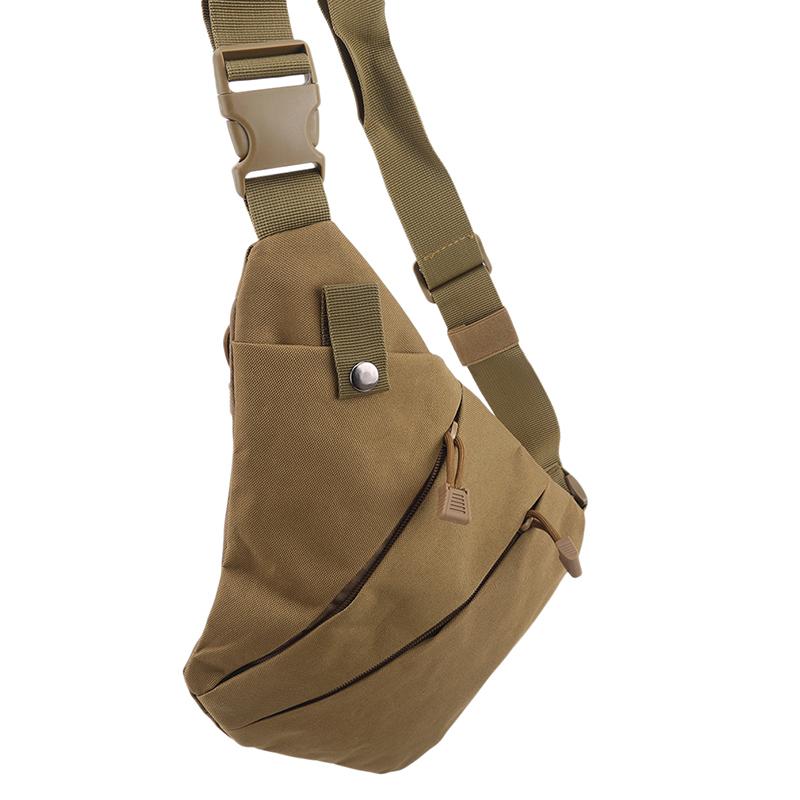 Outdoor Tactical Storage Gun Holster Shoulder Bags Men Anti-theft Chest Bag Nylon Sports Hunting Crossbody Pistol Bag
