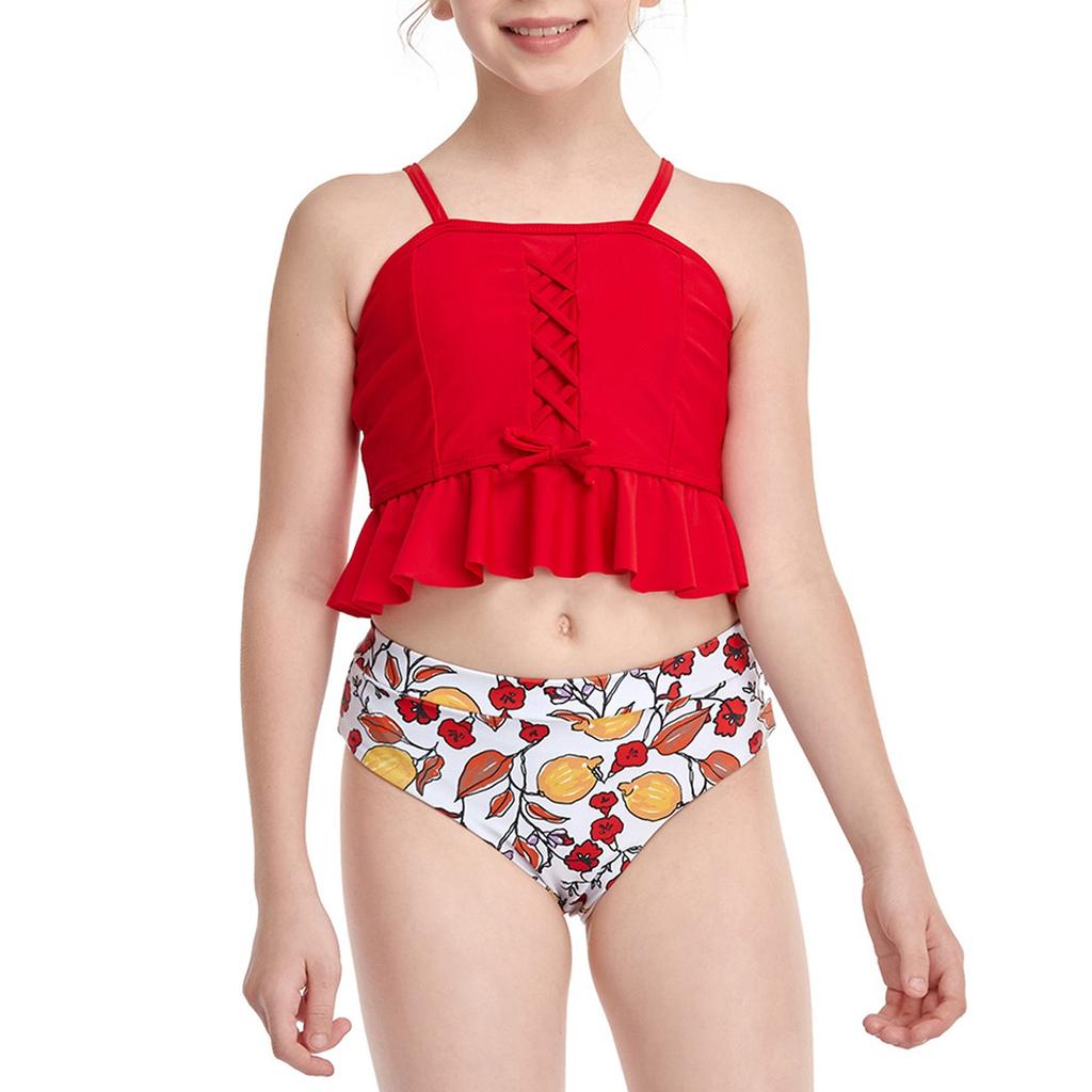 Summer Girls' One-Piece Swimsuit -Swimwear