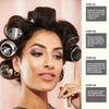 19pcs styling hair accessory kit, heatless curler, duckbill clip, pointed tail fine tooth comb, special for real hair wigs