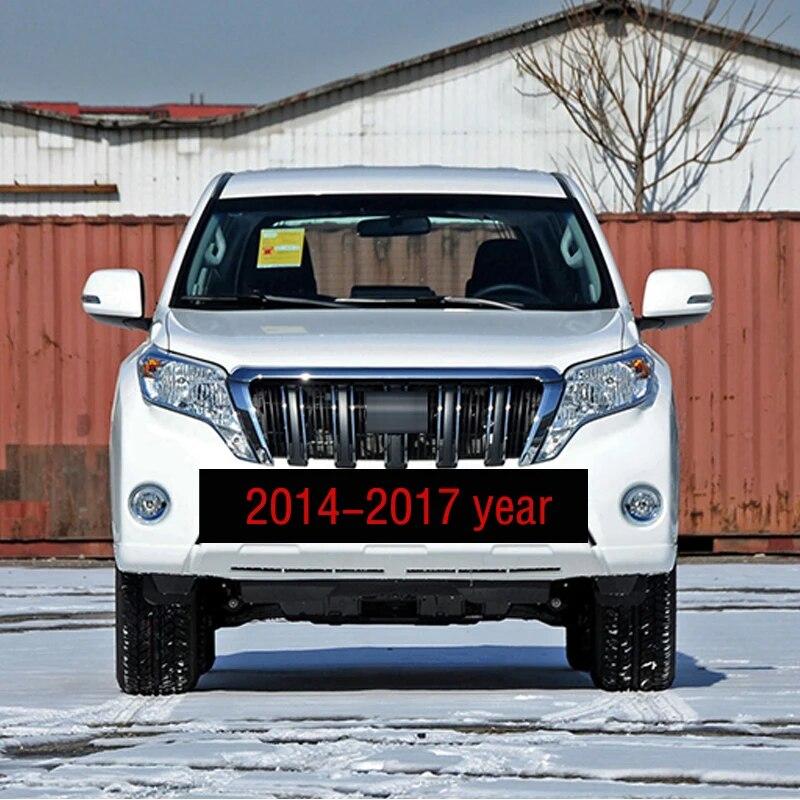 Für Toyota Land Cruiser Prado FJ150 LC150 2010-2017 Frontstoßstange Nebelscheinwerfer Lampenzierleiste Rahmenabdeckung Kappe Motorhaubenabdeckung Blende Chrom