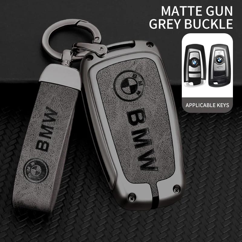 Für BMW M E39 E46 E60 E90 F10 F15 F20 F25 F30 G05 G01 F01 G80 G01 Auto TPU Zinklegierung Schlüsselanhänger Tasche Autoschlüsselanhänger Metallschlüsselhülle