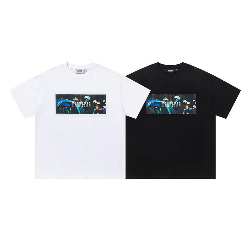 Premium Baumwolle Grafik T-Shirt Unisex Oversized Streetwear T-Shirt Lässiges Kurzarm