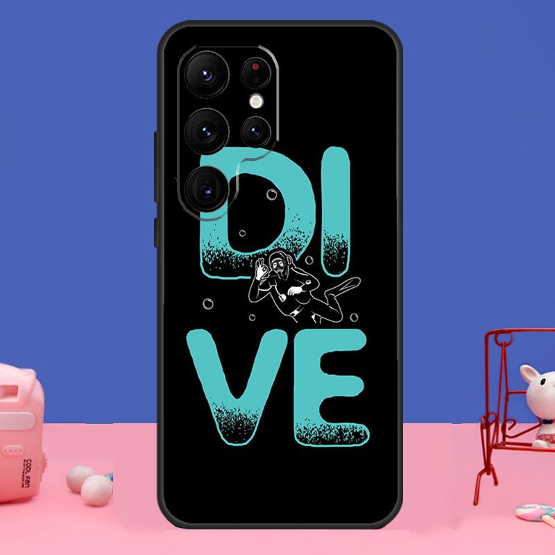 Etui do nurkowania Dive Scuba Divers do Samsung Galaxy S24 Ultra S23 S22 S21 S20 FE Note 20 S8 S9 S10 Note 10 Plus