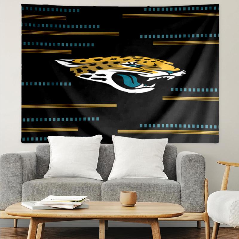 1PC Jaguar Team Spirit Quick-Dry Tapestry, Unique Design Tapestry, Suitable for Bedroom,Livingroom, Playroom,Heartwarming Holiday Gifts