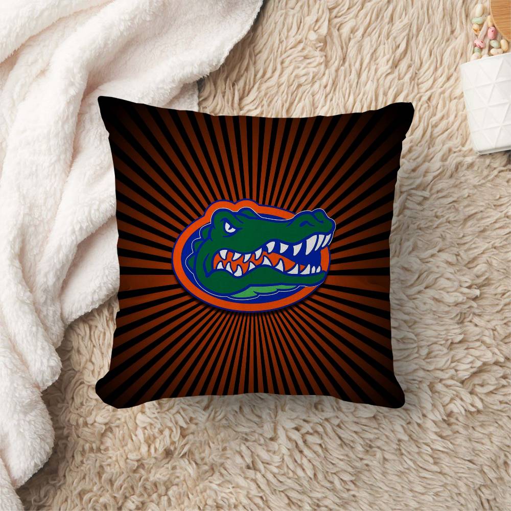 F-Florida G-Gator Cushion Cover Car Throw Pillow Case For Sofa Car Christmas Gift 40X40Cm 45X45Cm