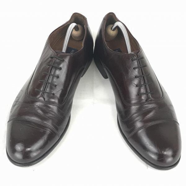 80s-90s Vintage Bostonian USA Leather Straight Tip 29.0 Reddish Brown Goodyear Welt(USED)