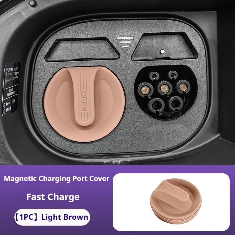 Per Chery Tiggo8 Tiggo9 Tiggo7 Serie Nuova Energia Copertura Protettiva Magnetica in Silicone per Porta di Ricarica Auto Copertura Impermeabile Antipolvere