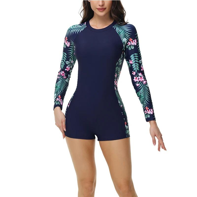 2025 Sports One Piece Swimsuit Women Swimwear Professional Sport Bathing Suit Surfing Swimsuits Swimming Suit Backless Bikini
