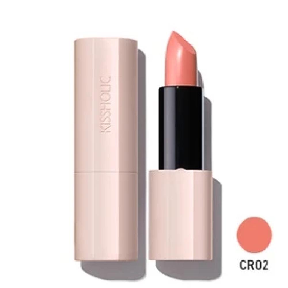Kissholic Lipstick Intense CR02 Yogurt Peach_US CR02 Yogurt Peach 3.5g