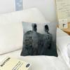 Z-ZdzislawBeksinskis Art  Pillow Covers Cartoon Sofa Decorative Home Double-sided Printing Short Plush Cute Cushion Cover