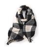 Silk Yue Scarf Women's Winter New Versatile High End Mid Length Imitation Cashmere Warm and Thickened Shawl