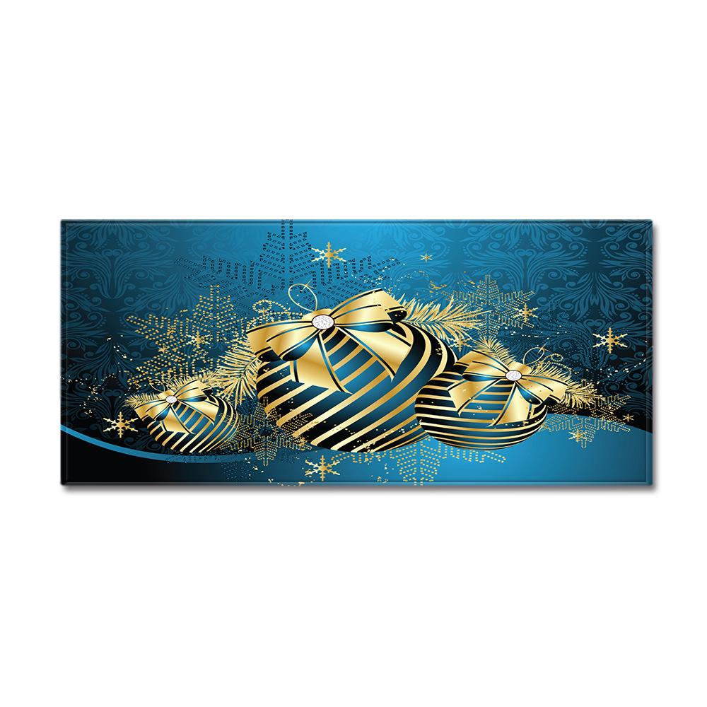 Christmas Porch Entrance Mat Kitchen Absorbent Strip Bathroom Non-Slip Mat Bedroom Living Room Carpet Floor Mat