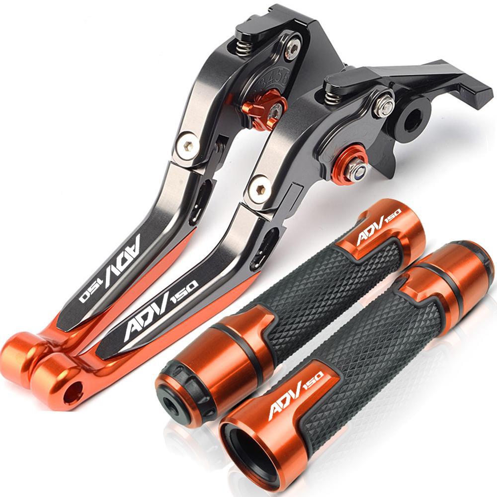 CNC Brake Clutch Levers & Handlebar Grips for ADV150/ADV160 Scooters