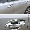 LHD RHD For Kia Cerato Forte K3 - ABS chrome silver Car Side Door Rearview Mirror Frame front rear Fog Light Lamp Cover