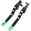 CHIFUN Brake Lever and Clutch Lever Set Replacement for Kawasaki Ninja 400 Ninja 300R 250R Z300 Aluminum Motorcycle Handlebar Lever Foldable Length