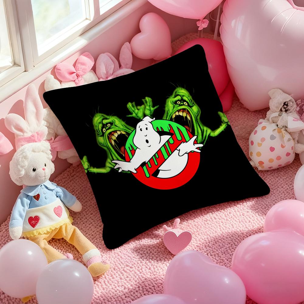 G-Ghostbusters Movie Cushion Cover Pattern Printed Pillowcase for Living Room Sofa Cushion Cover & Bedroom Decor