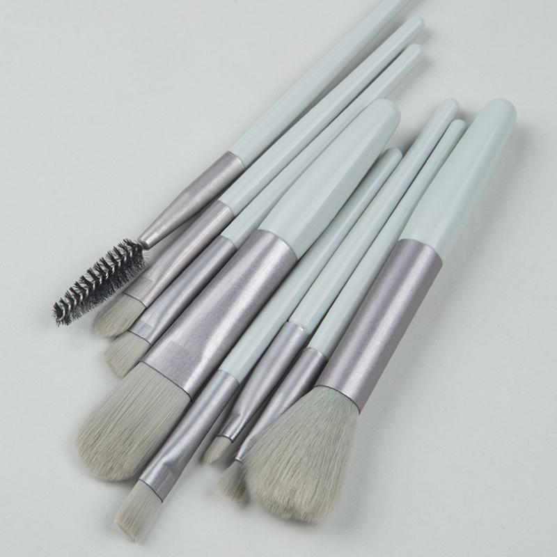 New 8Pcs Makeup Brush Set Makeup Concealer Blush Loose Powder Brush Eye Shadow Highlighter Foundation Brush Beauty Tools