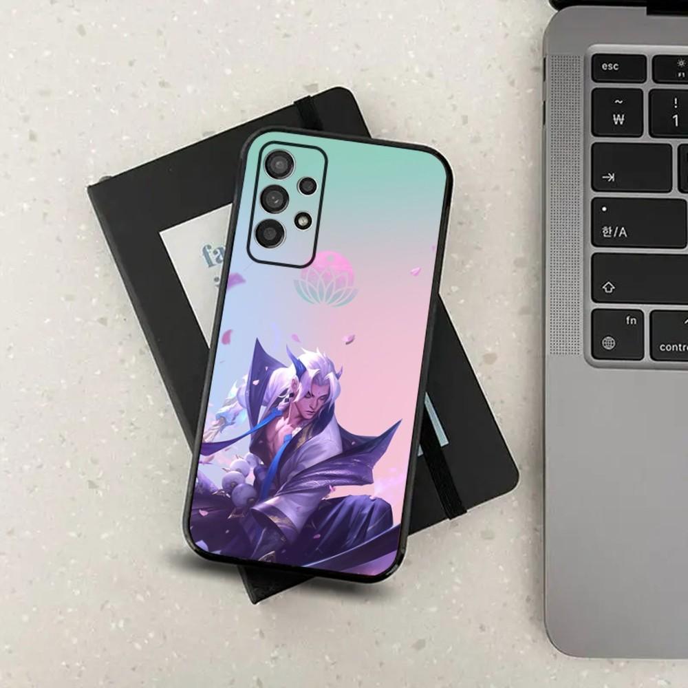 

Game L-LoL The Unforgotten Yone Phone Case For Samsung Galaxy A13,A21s,A22,A31,A32,A52,A53,A71,A80,A91 Soft Black Cover Samsung a225g