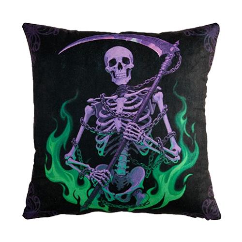 1PC Nuan Series Halloween Pillowcase Black Cat Ghost Pumpkin Series Printed Cushion Cover for Sofa Living Room Bedroom Home Decor Party Decorations