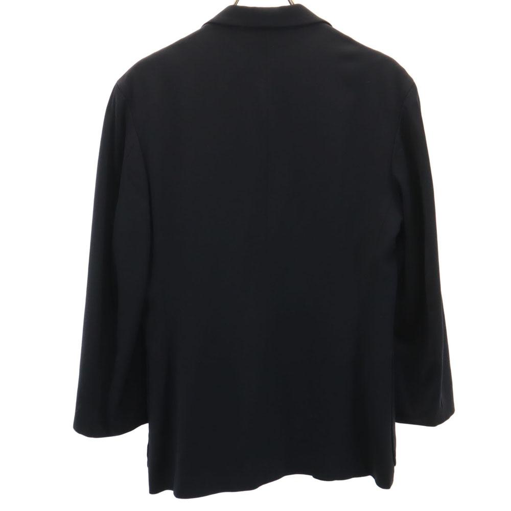 Y's anii '80 Fabricat în Japonia Jachetă vintage dublu croită blazer negru Femei Second-hand