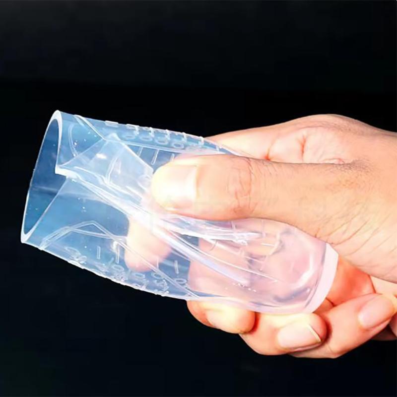 50Ml-1000Ml Silicone Triangle Graduated Measuring Cup Liquid Container Epoxy Resin Making Tools Accessories Silicone Molds