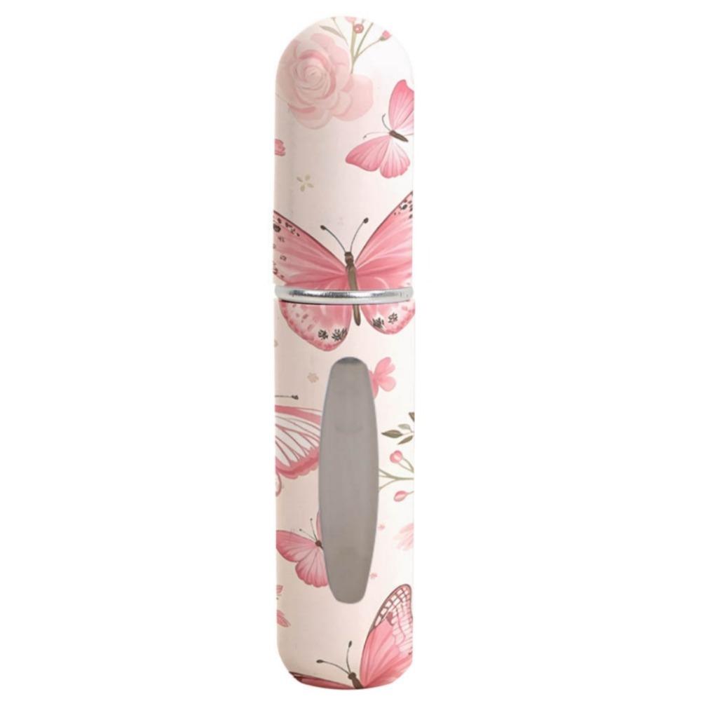 5ml Mini Perfume Bottle Essential Oil Alcohol Refillable Spray Rotating Bottle Spray Atomizer Bottle Empty Cosmetic Containers