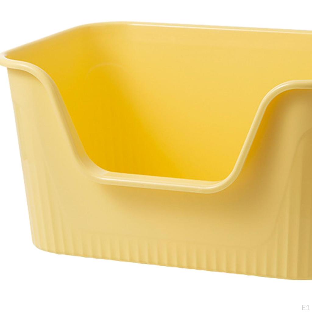 Záchod pro kočky pro všechny druhy kočkolitu nočník s otevřeným vrchem podnos na kočkolit pro domácí mazlíčky